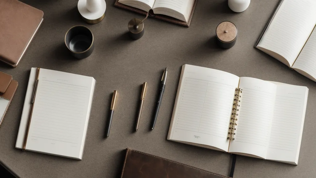 A handwritten list of data broker names being crossed out on a notepad.