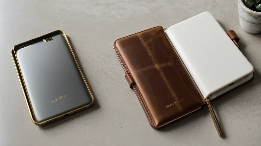 A smartphone on a clean desk showing no notifications, symbolizing digital peace