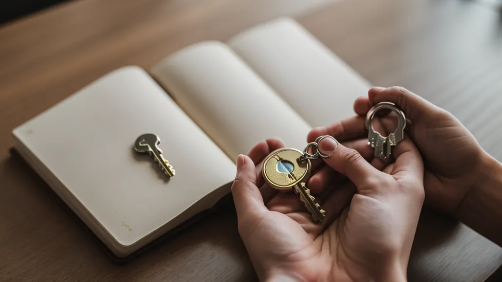 Printed Proton Pass recovery key kept as backup for email alias and vault access
