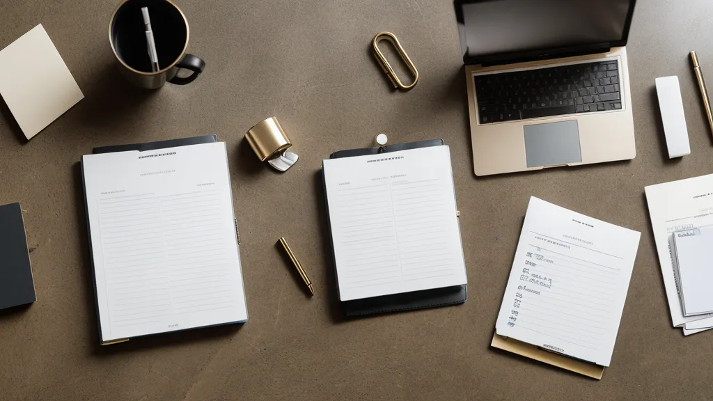Handwritten notes detailing team credential workflow syncing on desk