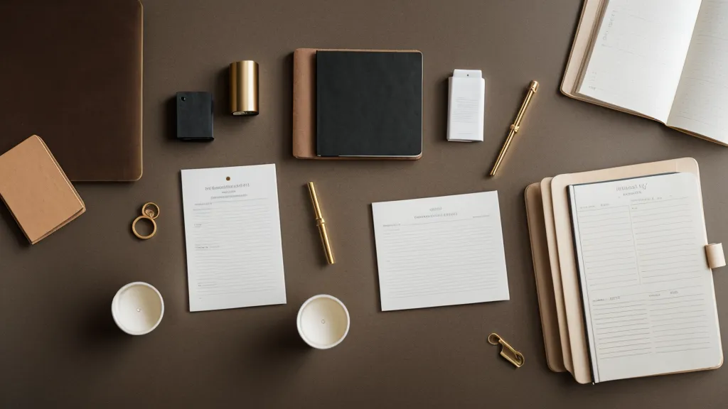 A physical emergency recovery kit for a password manager kept in a planner.